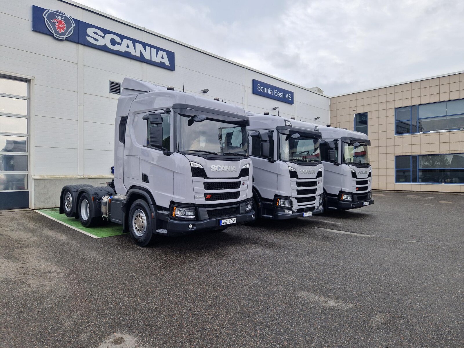 Melka Auto Scania veokid autopargis