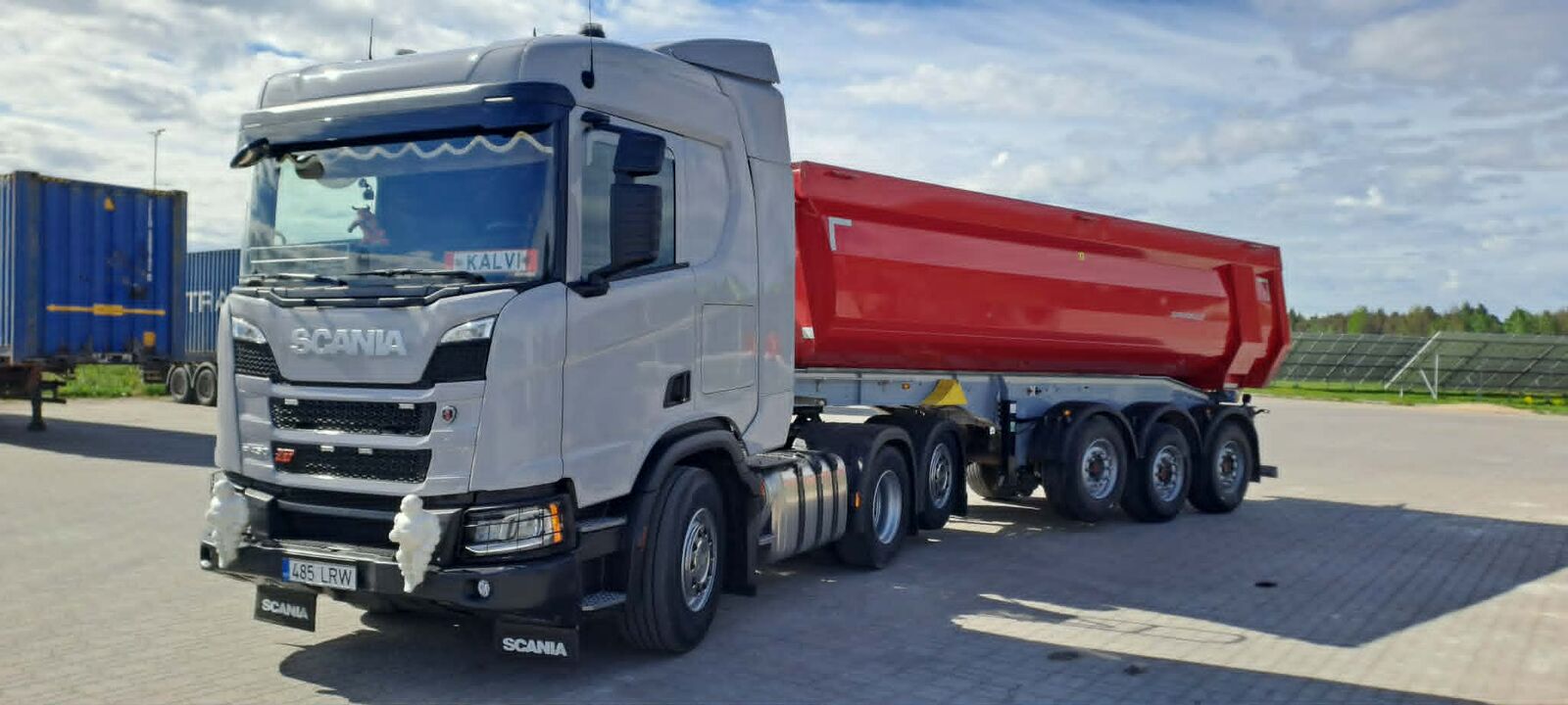 Scania veok kallurhaagisega